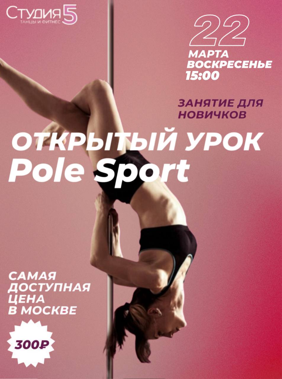 Мастер-класс по Pole Sport 