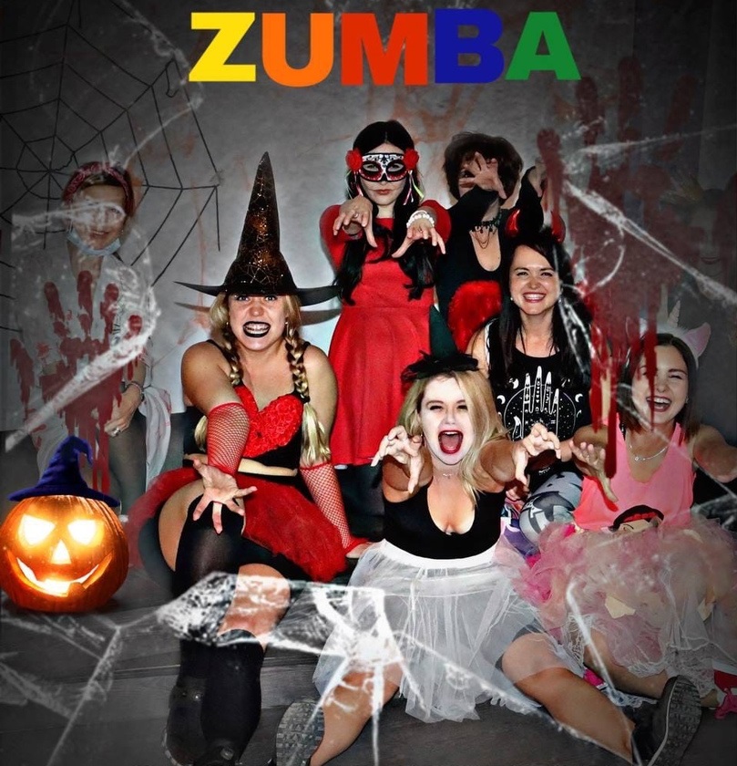 Zumba dancing halloween в 5Life