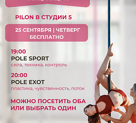 Мастер-класс по Pole Sport