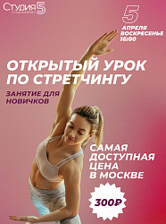 Мастер-класс по Стретчингу